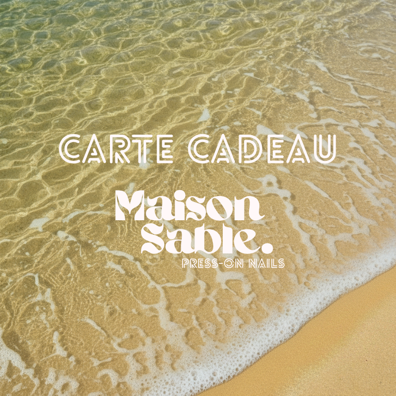Carte-cadeau Maison Sable.
